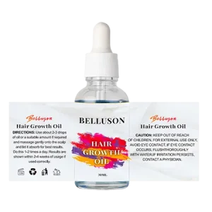 Best hair growth oil with paraben-free vegan ingredients, temperature-activated formula for enhanced absorption.