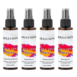 Professional tinted lace aerosol spray for lace front wigs, waterproof and no residue finish