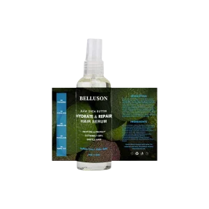 Anti-frizz hair serum, silicone-free and lightweight formula for smooth, sleek strands