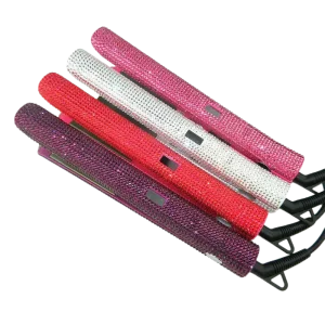 flat iron with crystal
